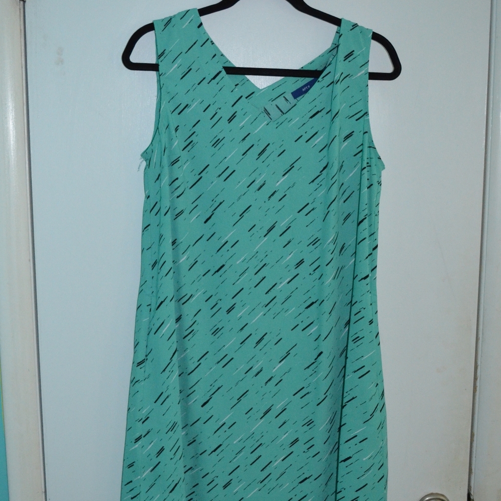 Teal dress